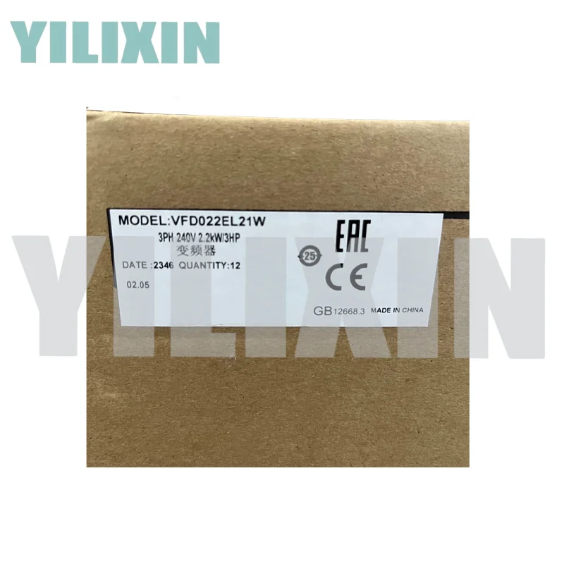 

New VFD022EL21W（2.2KW 220V）Frequency Converter
