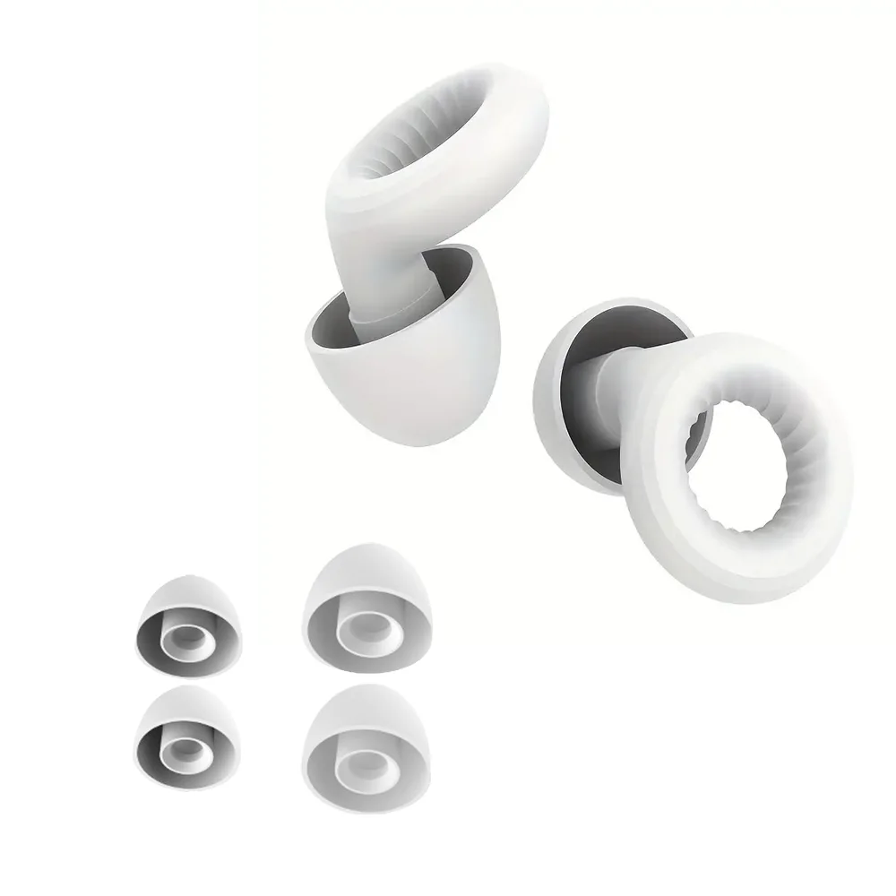 

Тихие беруши для снижения шума, силиконовые беруши для сна для плавания, мотоцикла, шумоизоляционные беруши