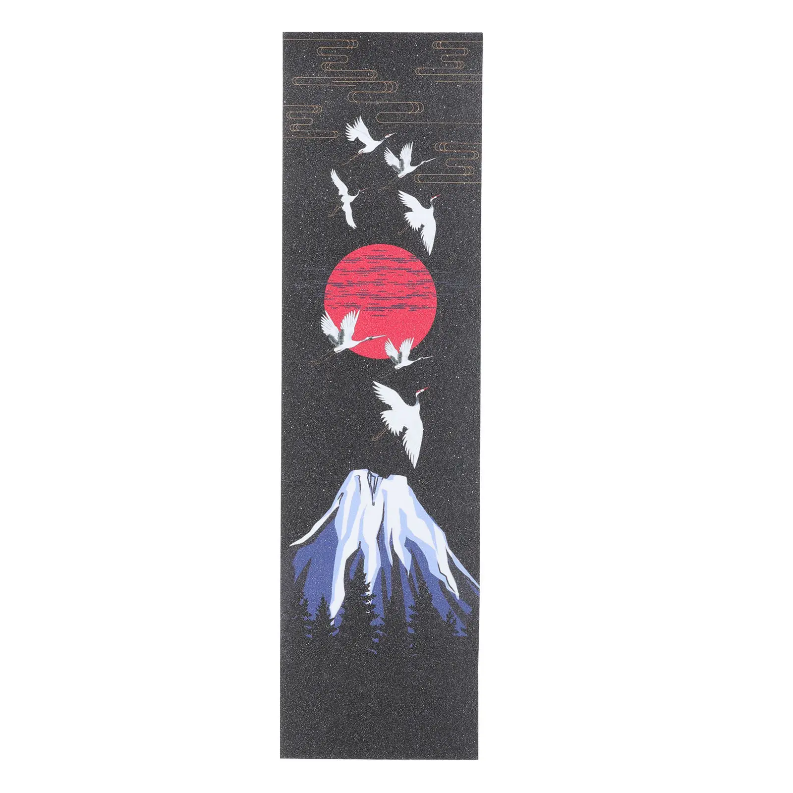 

Водонепроницаемая наклейка-лента из наждачной бумаги для четырехколесного скейтборда, противоскользящая лента для доски лонгборда, лист противоскользящей ленты для скейтборда