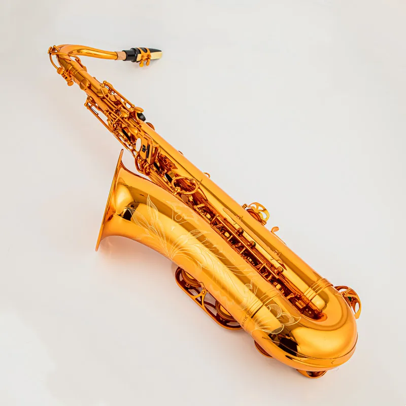 French manufacturing Custom Mark VI Saxophone High Quality Tenor Saxophone  Coffee color  copper  Brass With mouthpiece