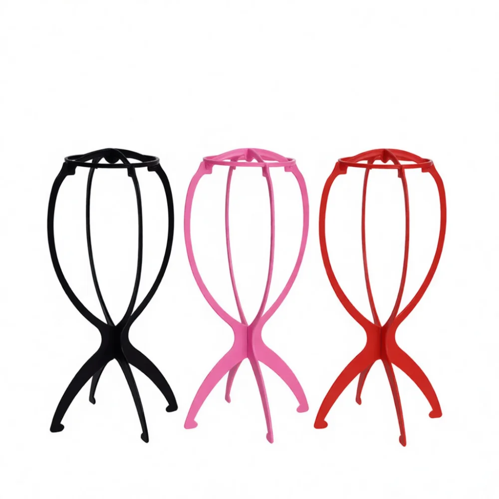 Wig Stand Holder Hair Accessory Styling Tool Support Rack Durable Display Base For Salon Home Use Hair Maintenance