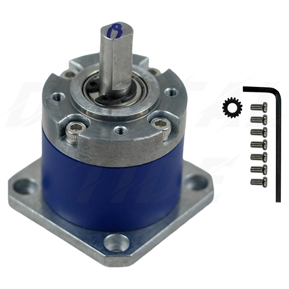 Reducer Planetary Gearbox Gear Reducer 42mm Planetary Gear Input 5mm for 17 Stepper Motor Reducer Gearbox