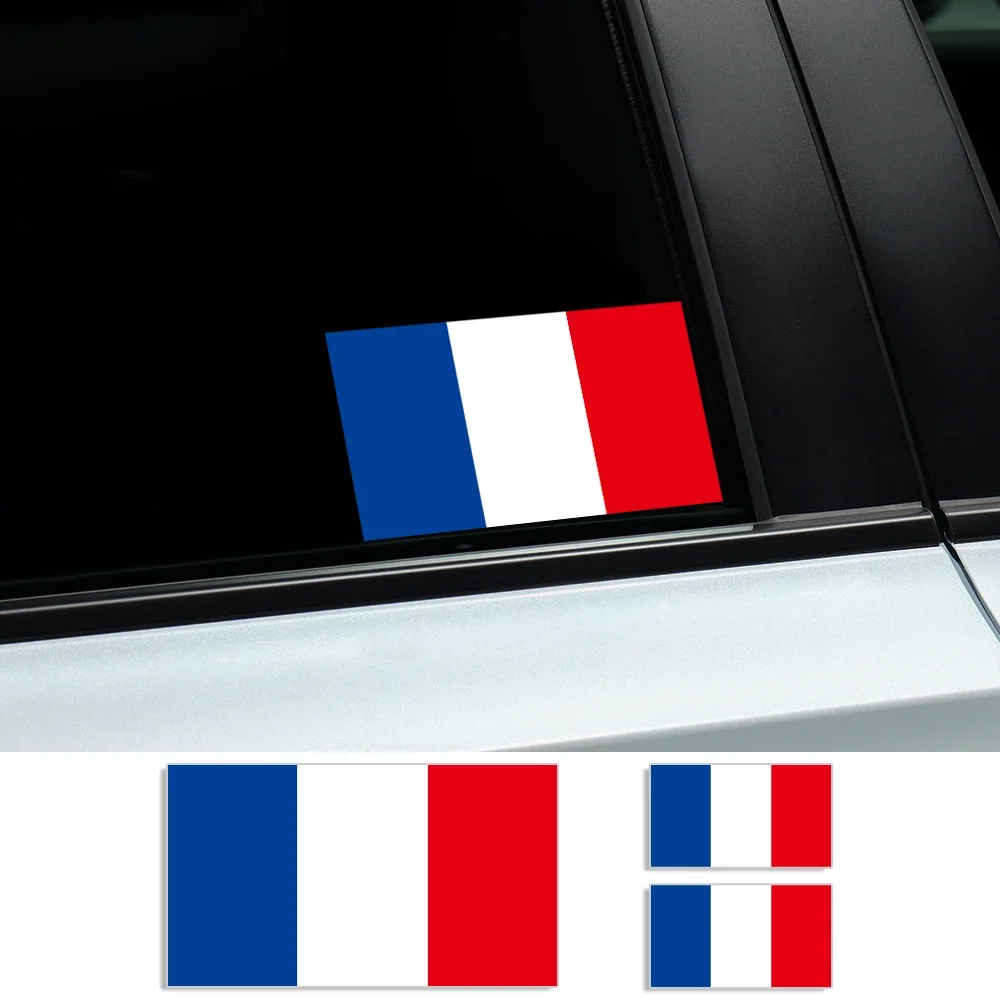 

5 Sizes France Flag Creative Car Sticker Auto Motorcycle Decoration PVC Stickers Waterproof Styling Decals Car Accessories