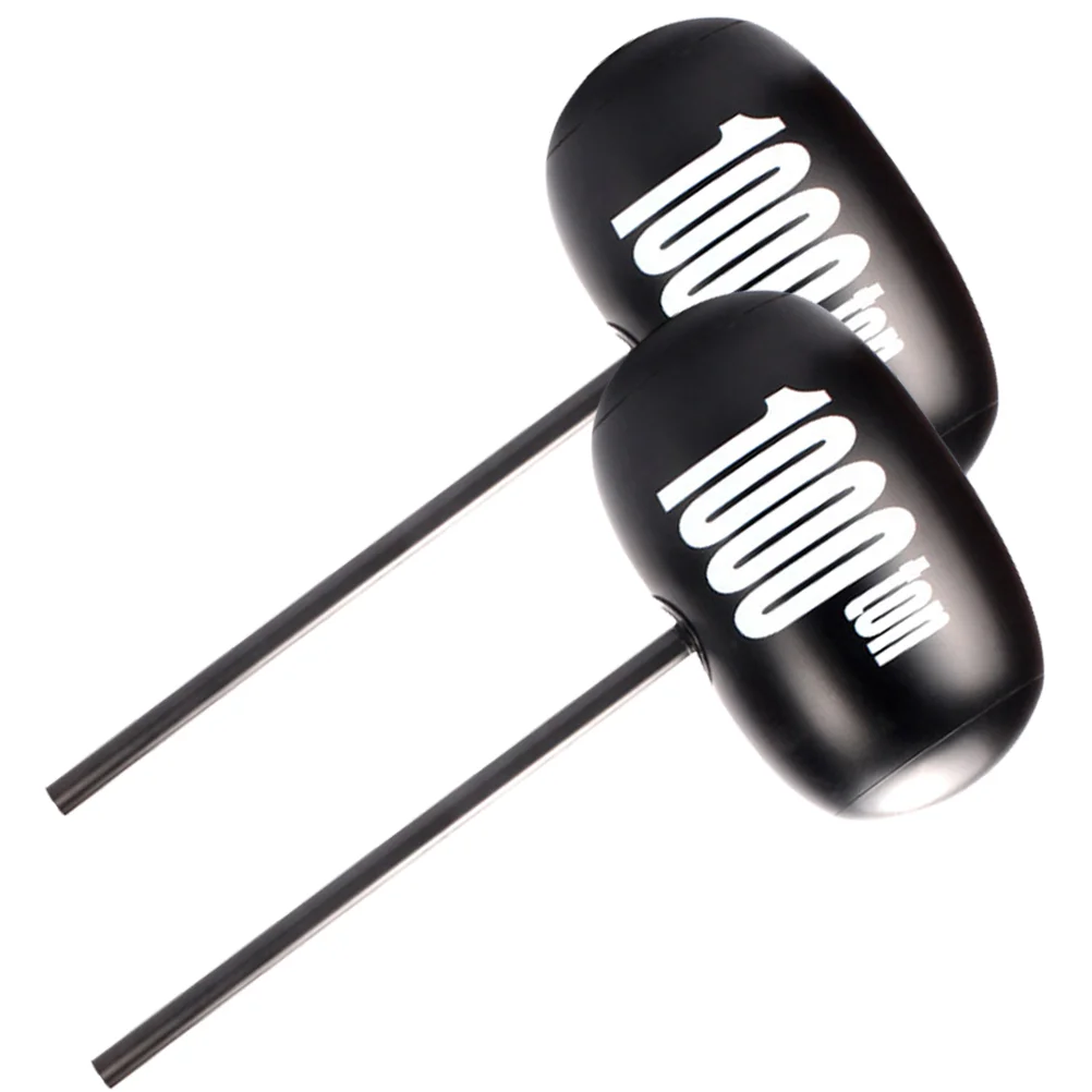 2 Pcs Balloon Toy Color Balloons Toys for Children Mallet Pool Inflatable Hammer Plastic Kids Multicolor Party