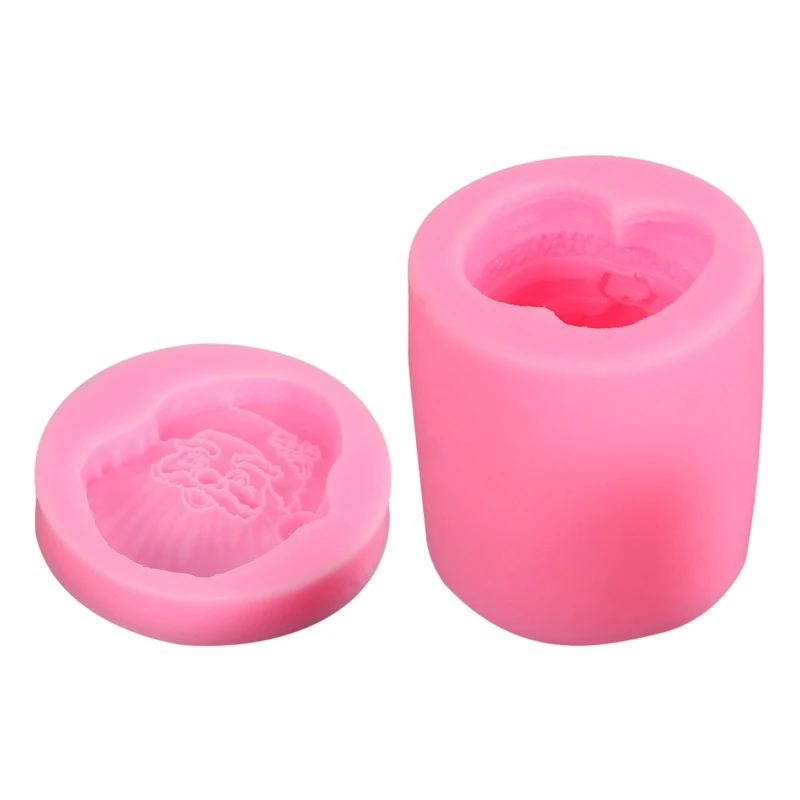 

Bearded Santa Ornaments Epoxy Resin Mold Plaster Silicone Mould DIY Crafts Home Decorations Casting NEW