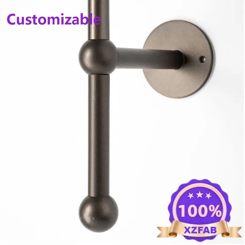 Factory Direct 2026 American wrought iron vintage old wall lamp creative bedroom bedside lamp living room dining room