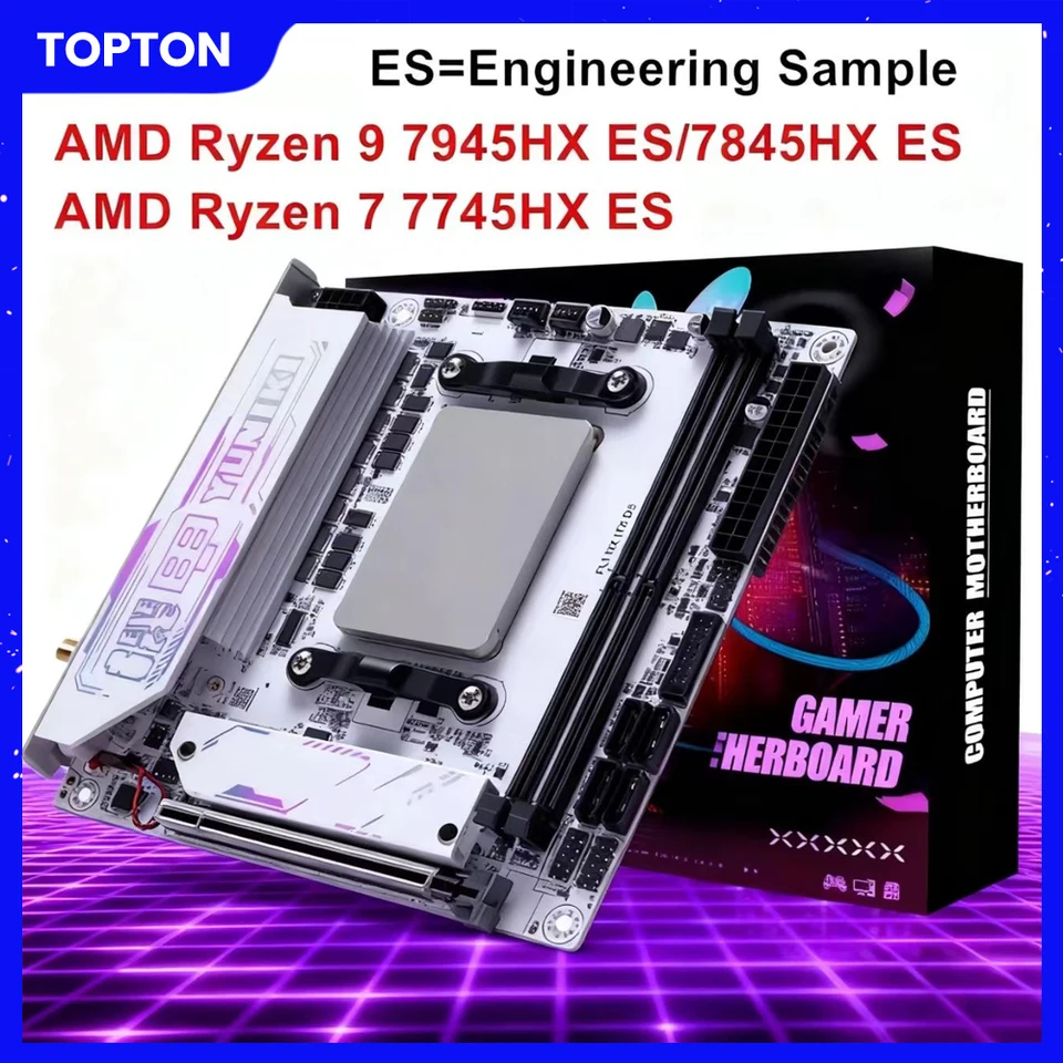 AMDゲーミングNASマザーボード Ryzen 9 9955HX ES 7845HX ES R7 7745HX