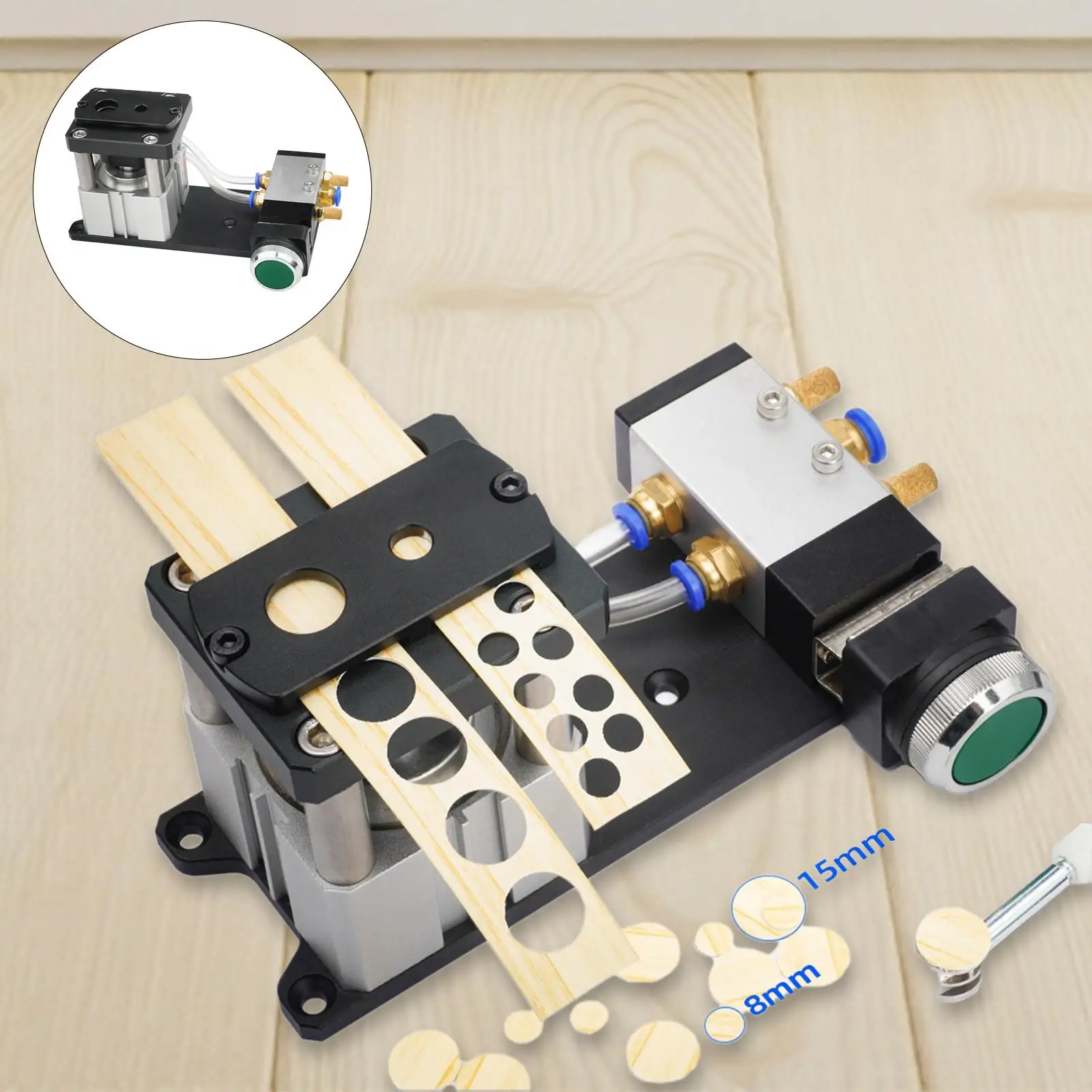 Herramienta perforadora de bandas de borde para carpintería eficiente: ahorro de trabajo y