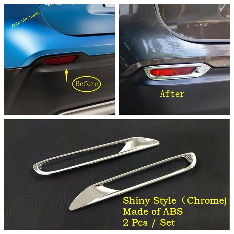 Front Rear Back Fog Light Lamp Cover Trim Bumper Reflector Fit For Nissan Qashqai J11 2018 - 2020 Car Accessories