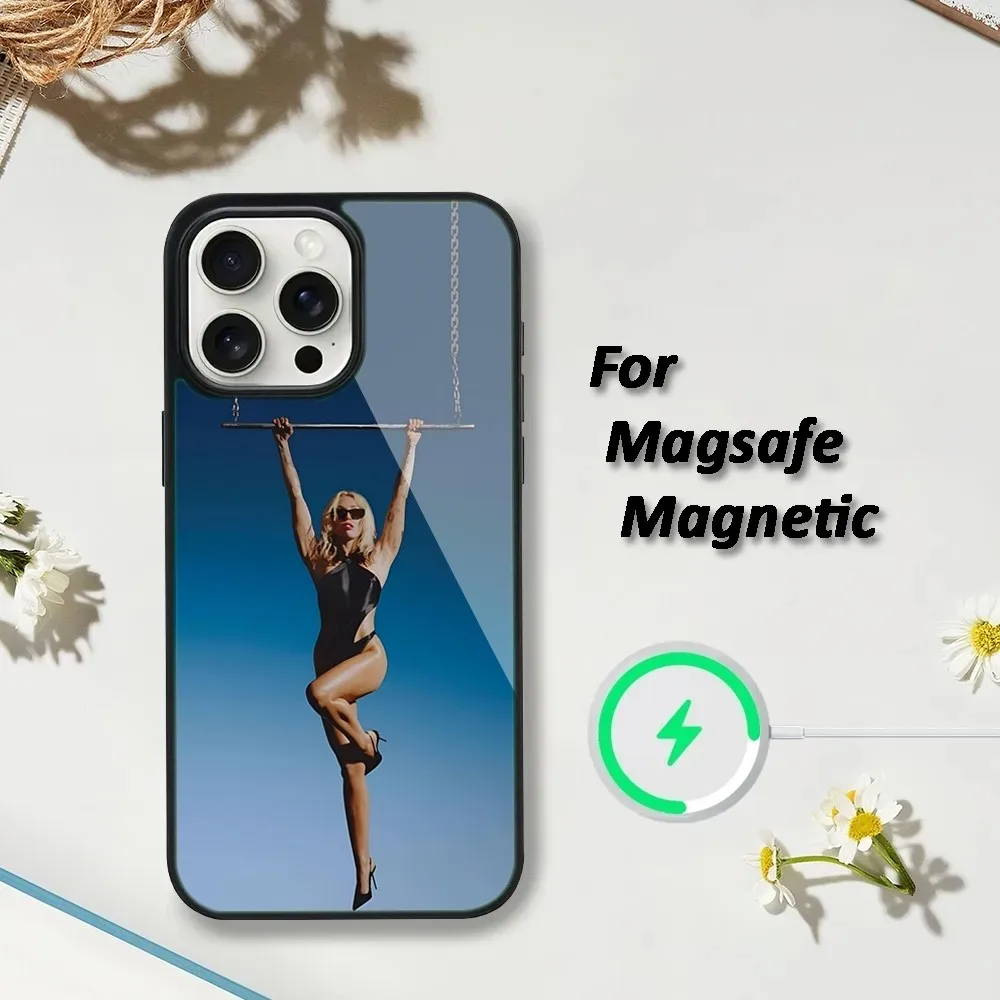 Singer M-Miley C-Cyrus Phone Case For iPhone 16,15,14,13,12,11,Plus,Pro,Max,Mini Magsafe Magnetic Wireless Charging