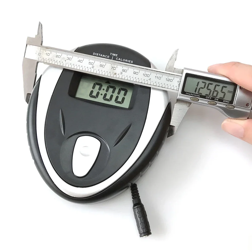 Bike Monitor For Exercise Bikes Displays Time Speed Distance With Round Interface Suitable For Fitness Tracking