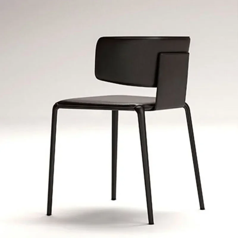 

Italian Minimalism Dining Chairs Modern Simplicity Household Stool Dining Chair Backrest Sillas Comedor Kitchen Furniture DC-336