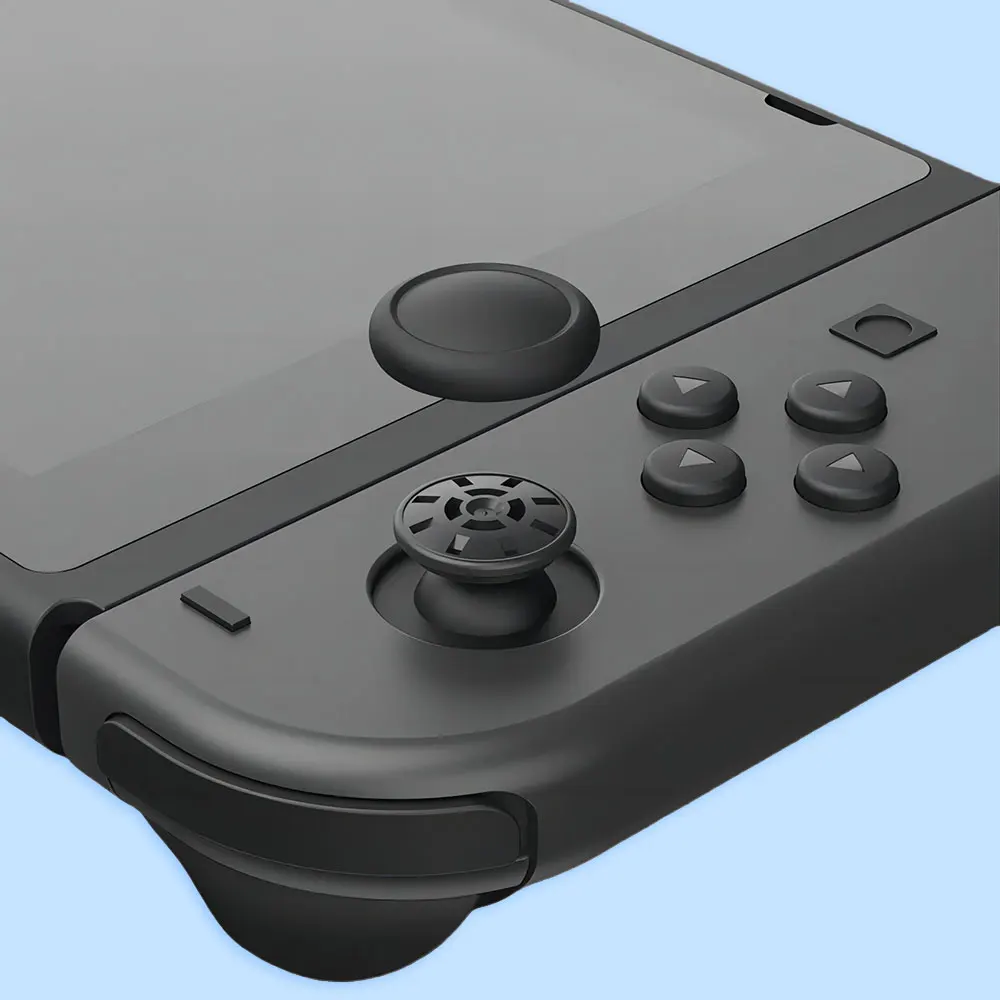 2 PCS Silicone Rubber Protective Skin Joystick Grip Grips Cap For Switch Lite Oled Controller Joy-Con Rocker Cover Repair parts