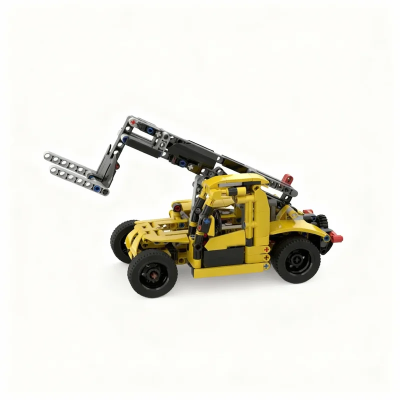 456pcs MOC Technical Telehandler Alternate Build Model Building Blocks Construction DIY Birthday Assemble Christmas Gift Toy