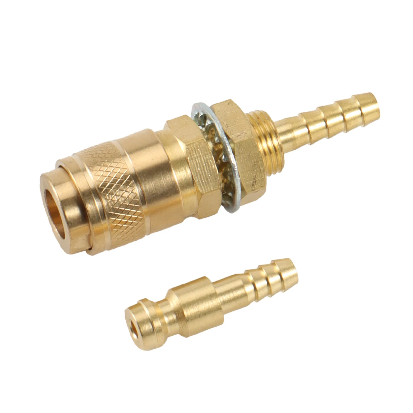 ABJS Water Cooled Gas Adapter Quick Connector Fitting for TIG Welding Torch or MIG Welding Torch Plug M6 Yellow