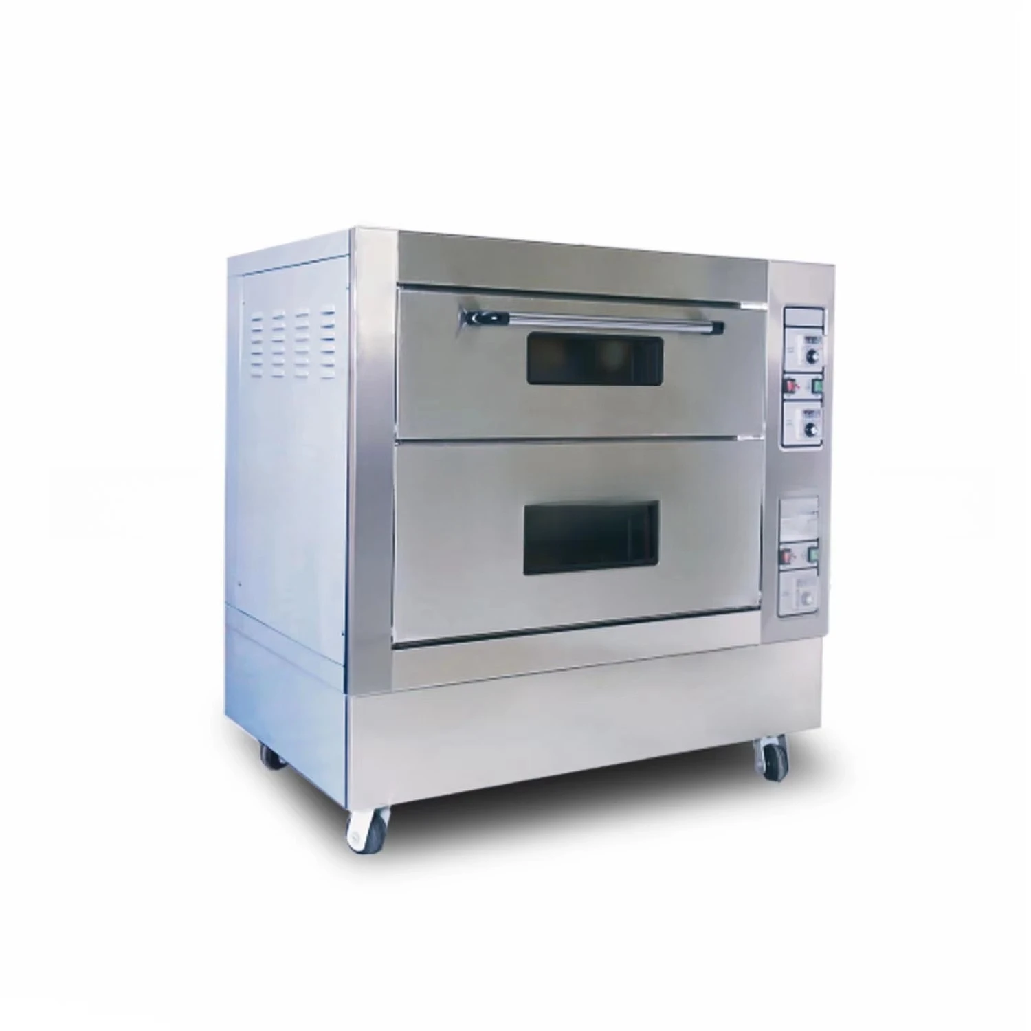 2 Layer 4 Dishes Stainless Steel Electric Baking Oven