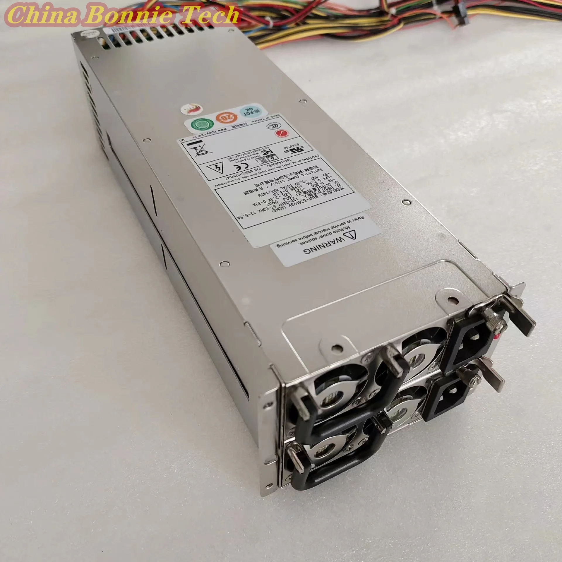 G1W2-5760V3V 760W for Zippy Industrial Equipment Power Supply G1W-3760V,One Frame + Two Redundant Power