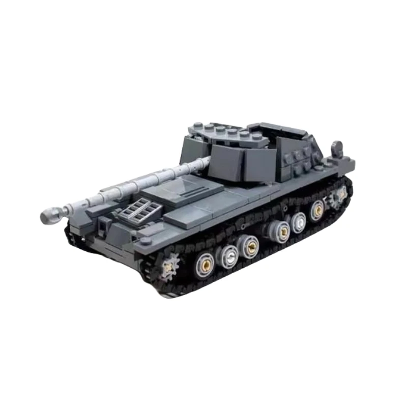 Military Series Archer Self-Propelled Anti-Tank T49 Light Tank Building Blocks Educational Toys Children\'s Day Gifts Diy Models