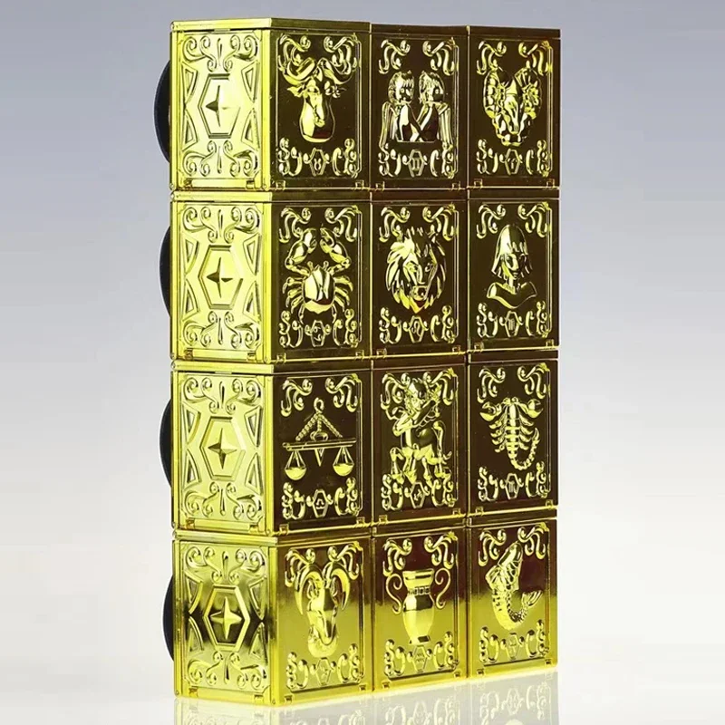 

Saint Seiya Myth Cloth Gold EX Aries Gemini Cancer Leo Virgo Libra Scorpio Sagittarius Aquarius Pisces Pandora Box Set 12 Figure