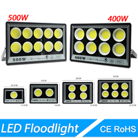 Led Flood Light 500W 400W 300W 200W 100W 50W AC 220V Outdoor Wall Floodlight Spotlight IP66 Waterproof LED Street Lamp