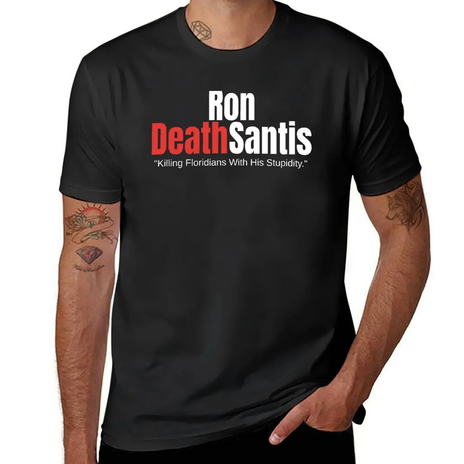 Ron DeathSantis Shirt - Anti Ron DeSantis Florida Governor Shirts T-Shirt vintage t shirts cute clothes shirts men graphic