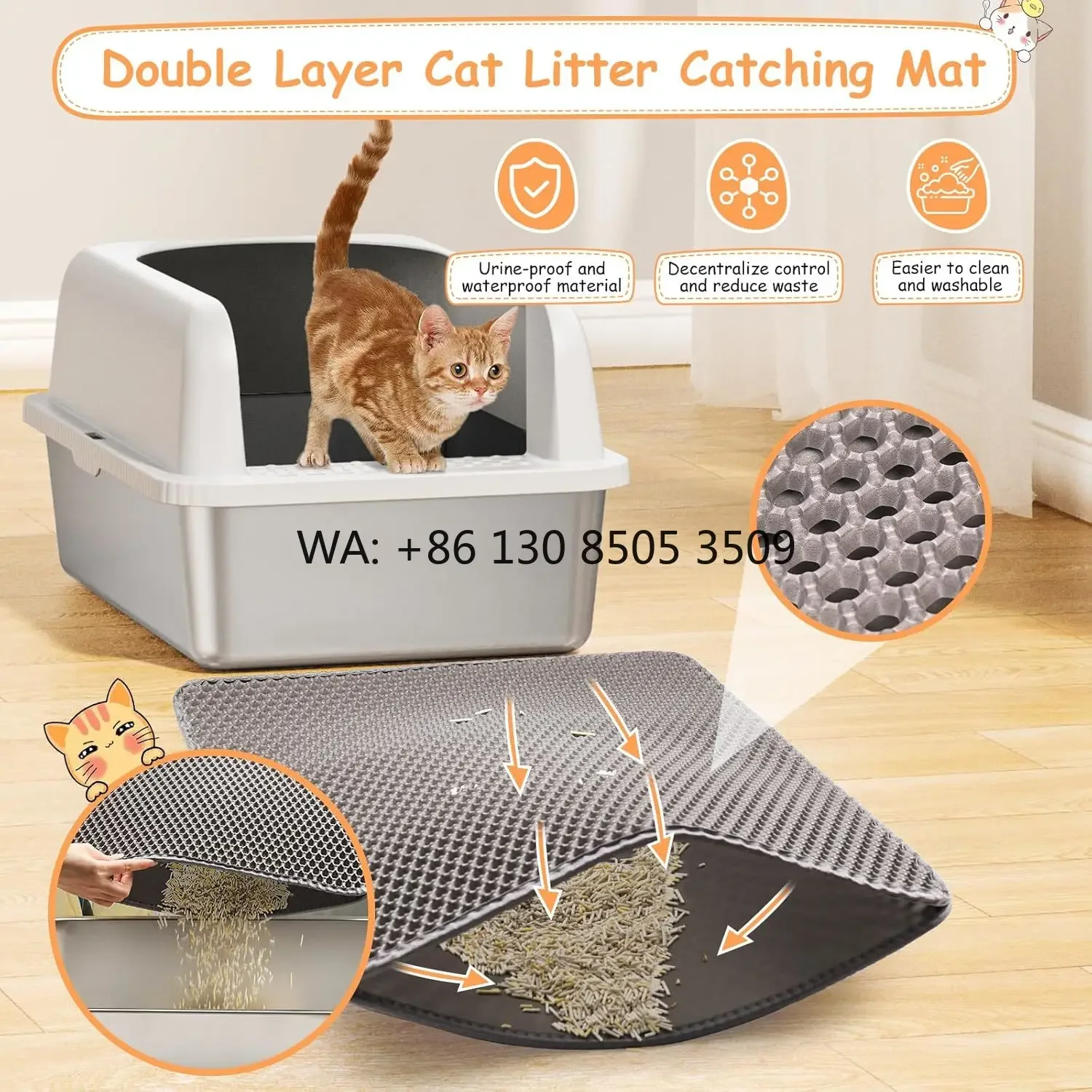 

High Quality Stainless Steel Covered Box Easy to Clean Large Box Semi-closed Open Top Box