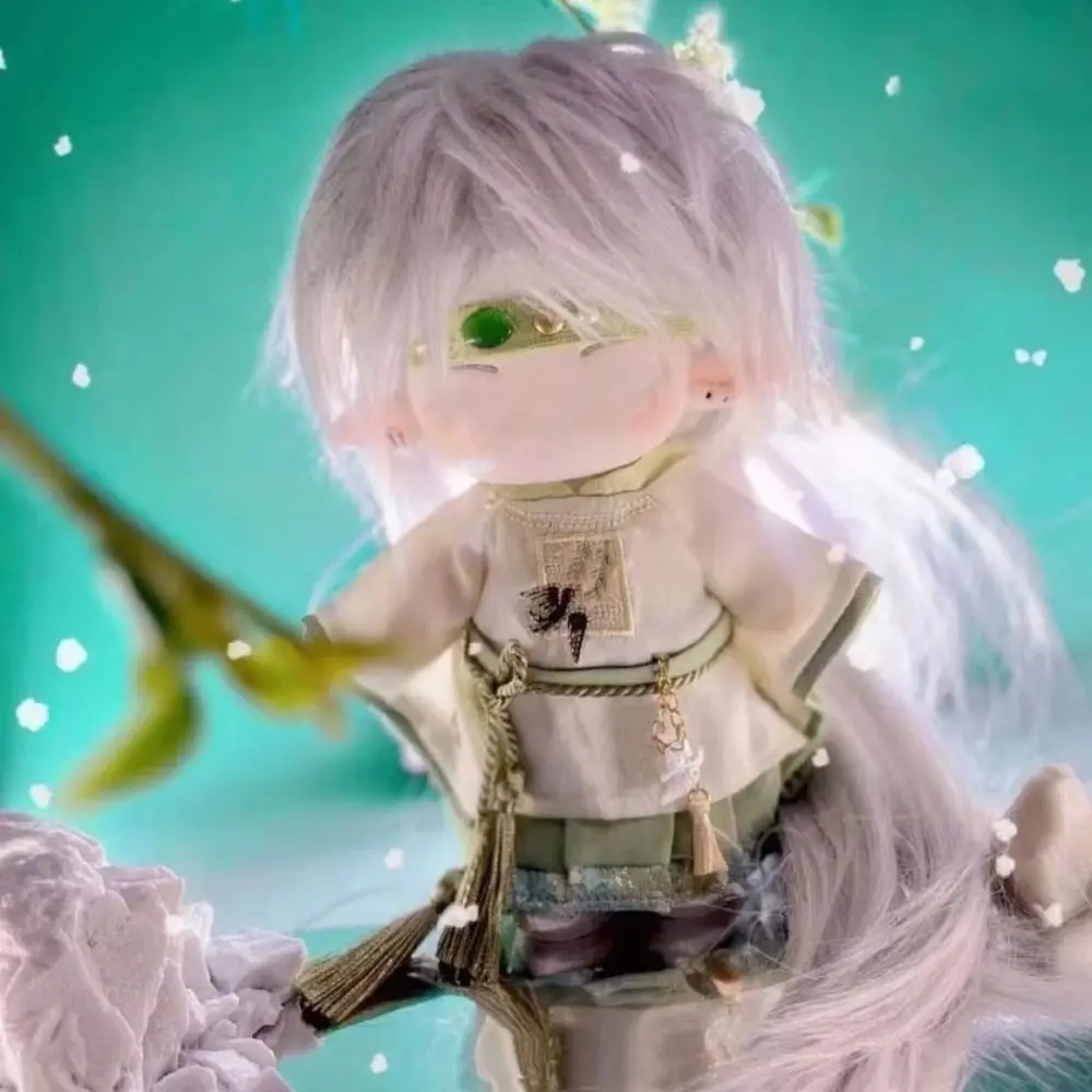 Cadeau 20CM poppenkleding veelkleurig speelgoedpop Chinese jurk set speelhuis popaccessoires mini hanfu pak gevulde idoolpoppen