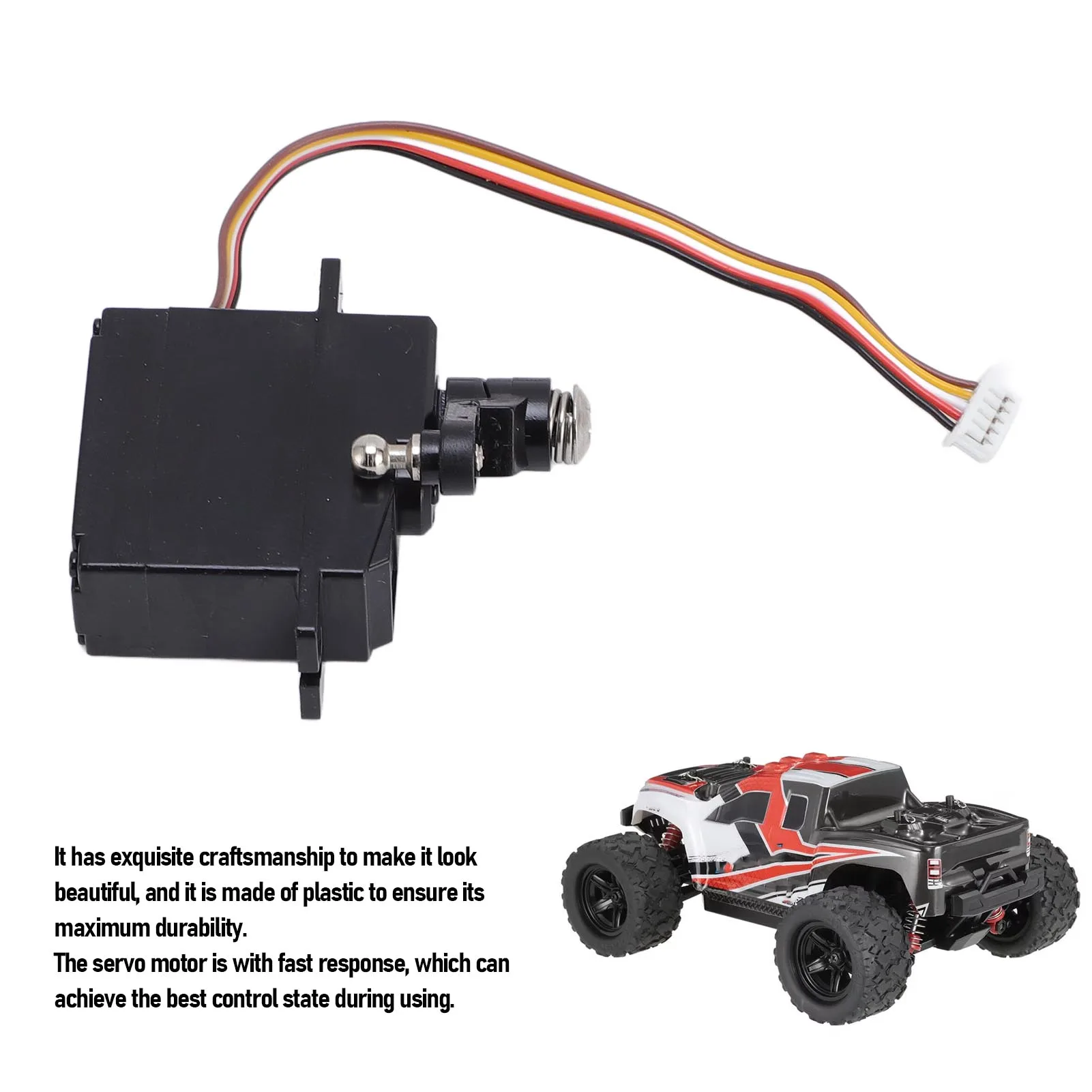 RC Servo 5-Draht-Servo RC Servo für 1/18 RC Auto 5-Draht-Servo für HS18301 HS18302 HS18303 HS18304 HS18311 HS18312 HS18313 HS18314