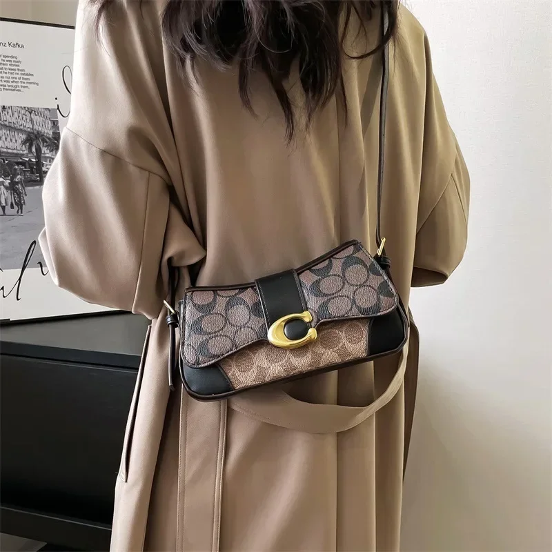 

2025 New French Women's Bag - Retro Small Square, Premium Design Travel Hiking Shoulder/Underarm, Popular Women's Bag