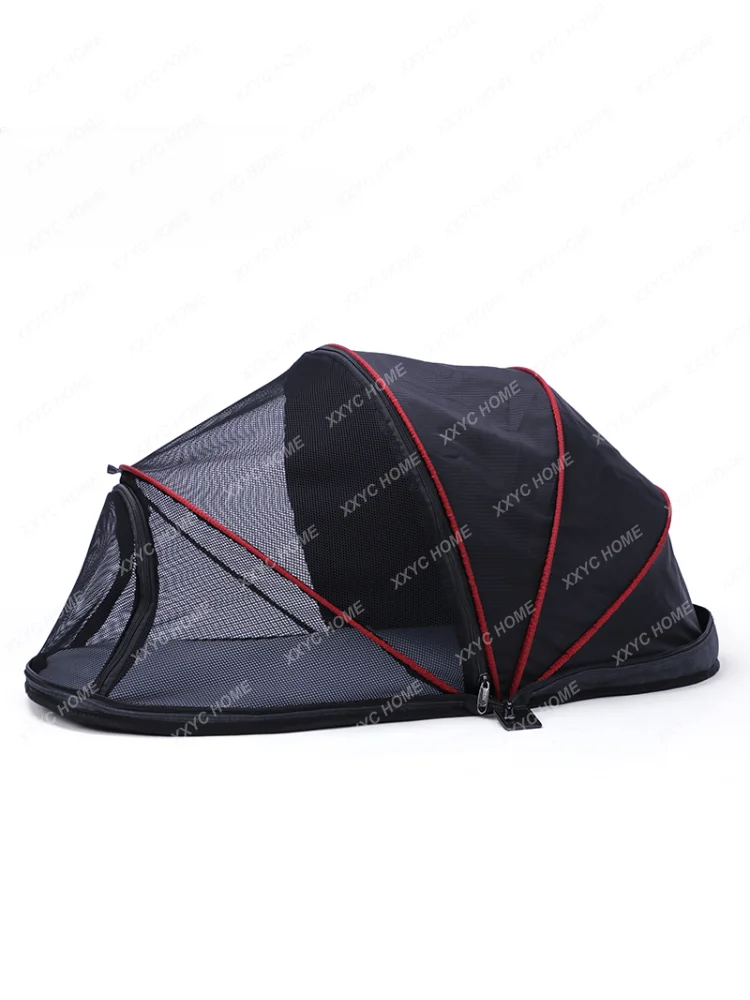 Pet Tent Summer Anti-Mosquito Mosquito Net Puppy Cat Nest Teddy Doghouse Small Dog Outdoor Dog Crate