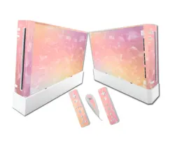 Fresh pattern style Skin Sticker Protector Gaming Console Controller Sticker for Wii Skin cover Protect customized