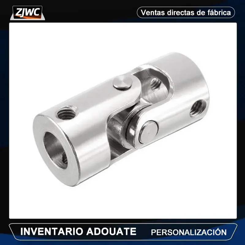 Junta cardánica metálica para coche/barco RC, 2mm/2.3mm/3mm/3.175mm/4mm/5mm/6mm/8mm/10mm, acoplamiento de cardán, conector de eje de motor, junta universal