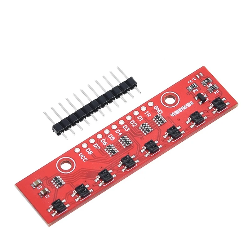 Interruptor fotoeléctrico IR TCRT5000 de 1, 4, 5 y 8 canales, módulo de pista de línea de barrera, Sensor infrarrojo de evitación de obstáculos para Arduino DIY