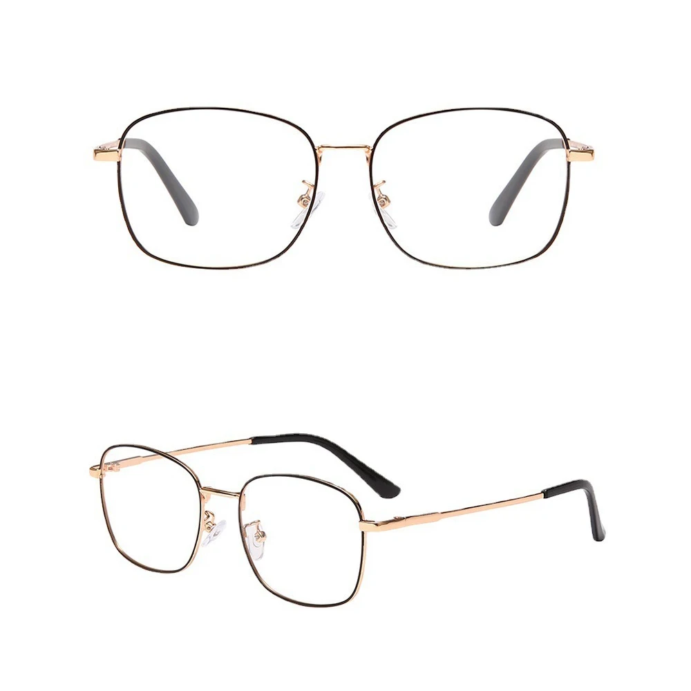 Lunettes photochromiques pour hommes et femmes, monture en alliage, anti-UV, lunettes de protection des yeux, lunettes d'ordinateur, luxe, anti-lumière bleue