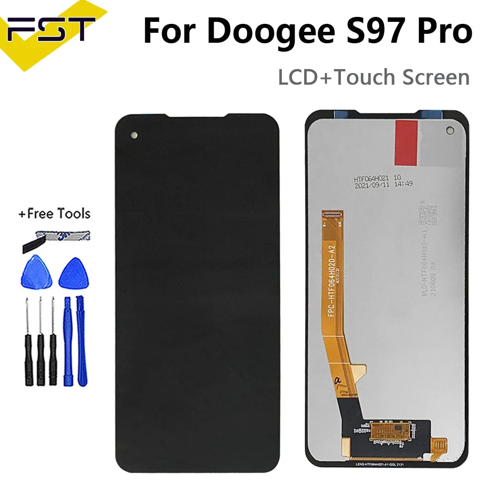 

Original 6.39" For Doogee S97 Pro LCD Display Touch Screen Digitizer Assembly For Doogee S97Pro LCD Sensor Replacement Repair