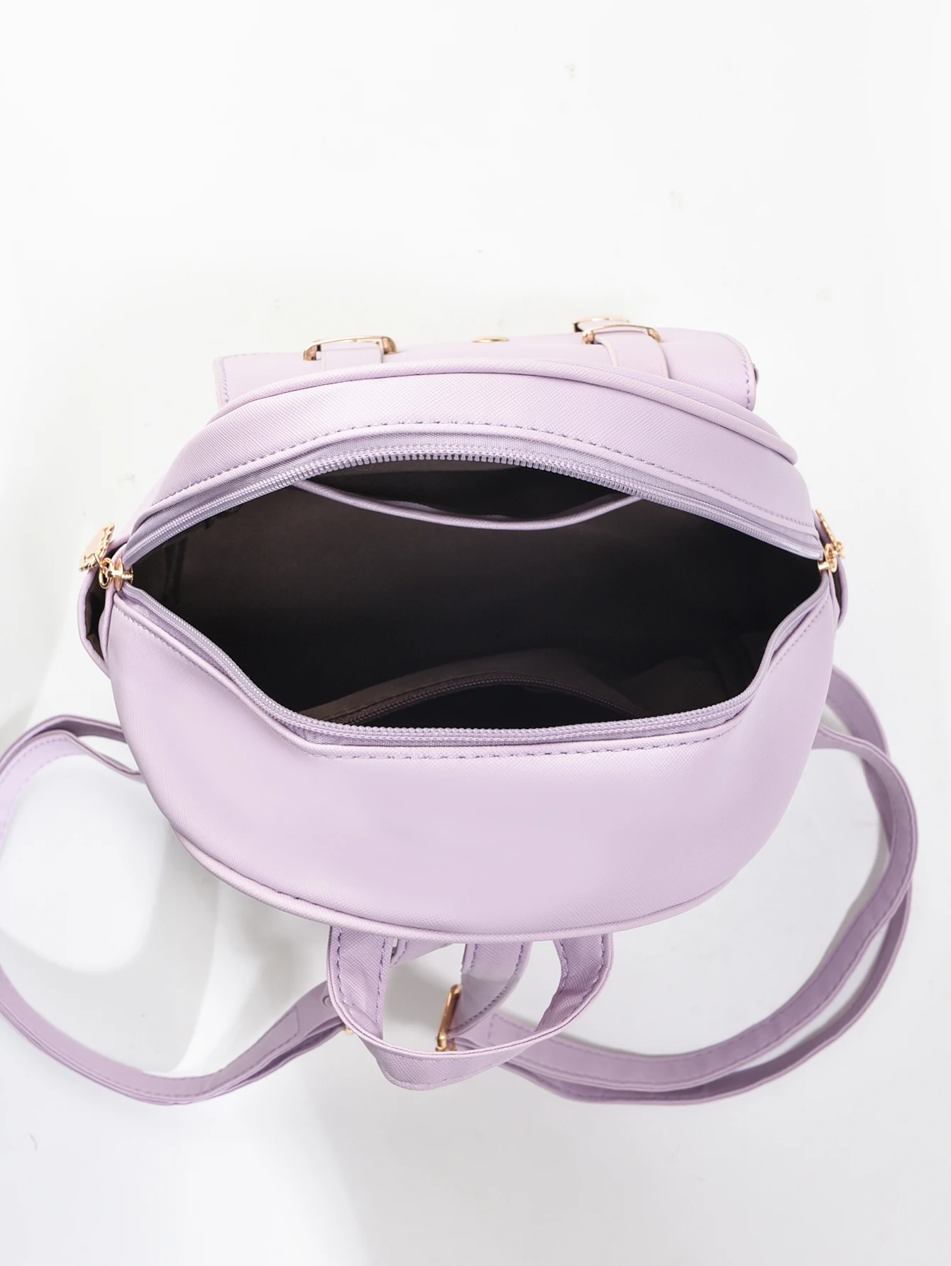 Stylish Mini Backpack - Premium PU Leather, Compact Daypack for Daily Essentials, Versatile and Practical for Multiple Occasions