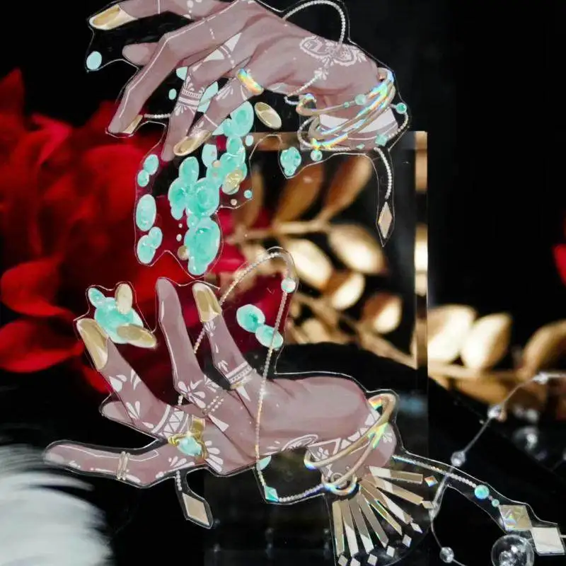 

1 Loop Washi Pet Tape Sample Like Qingshe, Hand Of Stroking The Night, Man's Three-dimensional Atmosphere To Create A Sense Of S