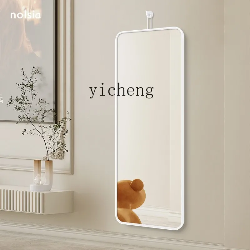 L7-14 medieval hook-type full-length mirror wall-mounted full-length mirror new bedroom glass fitting mirror