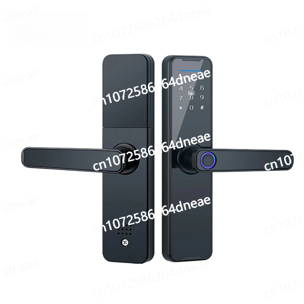 Tuya Fingerpirnt Password Smart Door Lock Digital Keypad Electronic Lock Card Keys Fingerprint Tuya Bluetooth Smart Lock Keyless