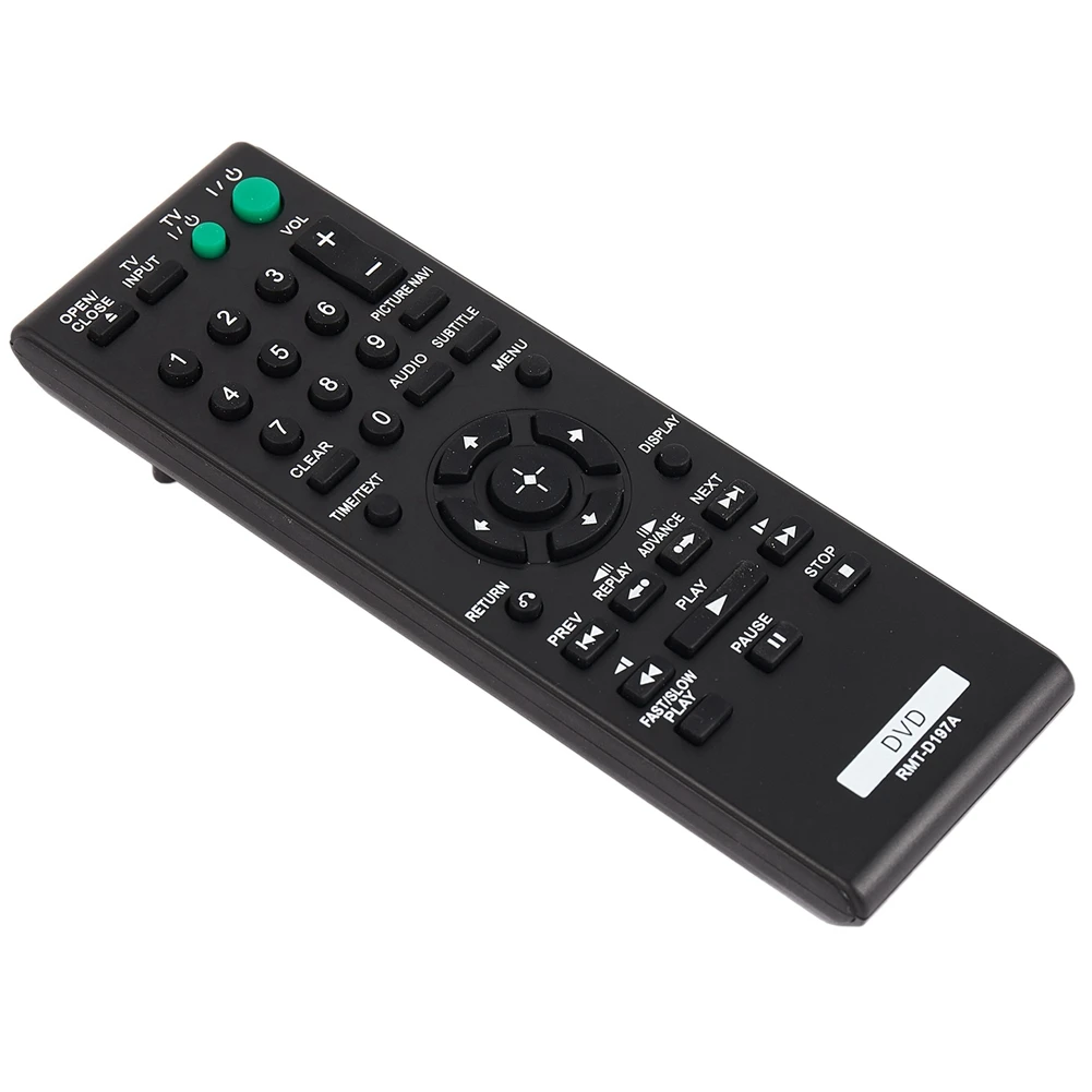 Delicate Texture-2X Rmt-D197A Smart Remote Control For Sony Dvd Dvp-Sr210 Dvp-Sr210p Dvp-Sr510h Dvp-Sr510