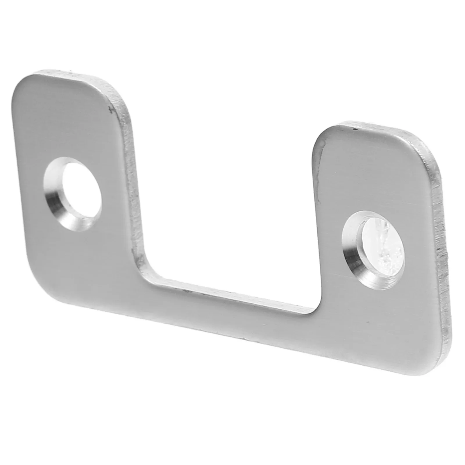 

Stainless Steel Strike Plate for Door Locks Heavy Duty Deadbolt Reinforcement Plate with Finish for Exterior Interior
