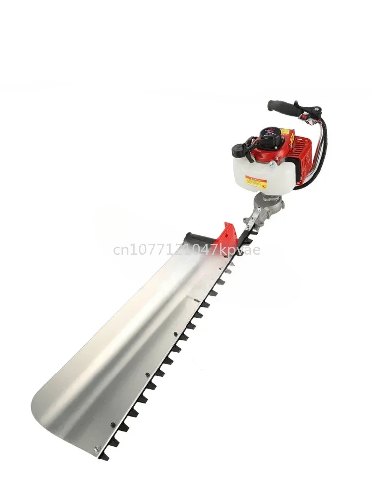 Garden Hedge Gasoline Engine 12500r/Min 2.8KW Handheld Single-Edged Tea Tree Pruning Machine Cutting Camellia Green