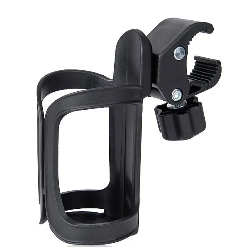 New Baby Stroller Cup Holder Rack Bottle Universal 360 Rotatable Cup Holder for Pram Stroller Carrying Case Milk Bottle Cart