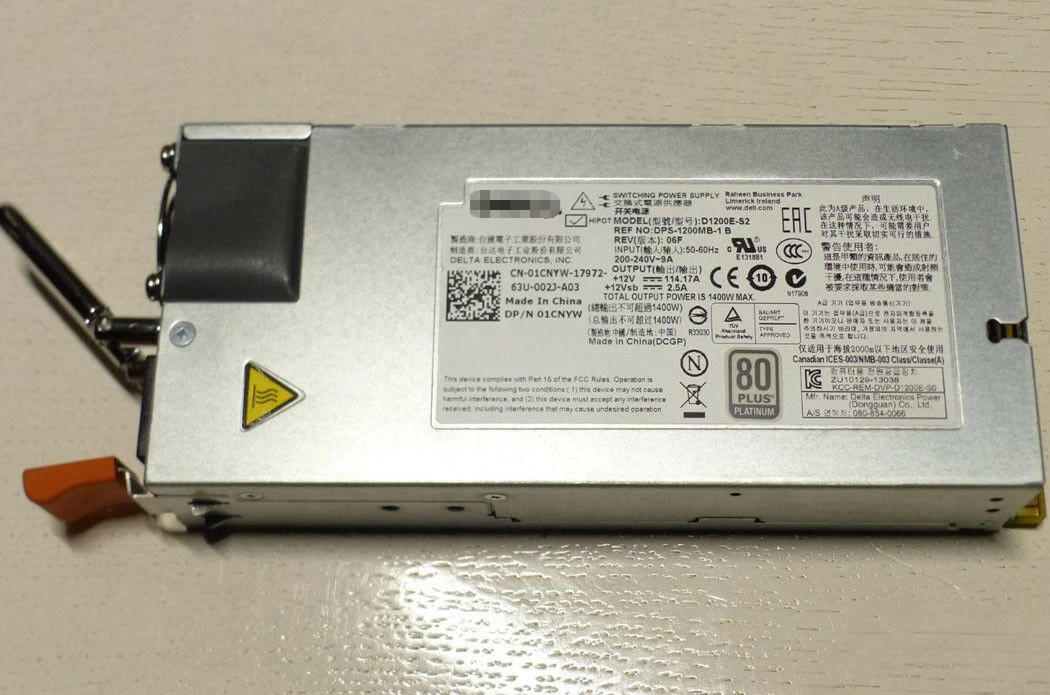 

D1200E-S2 DPS-1200MB-1 B for DELL MAX 1400W server power supply