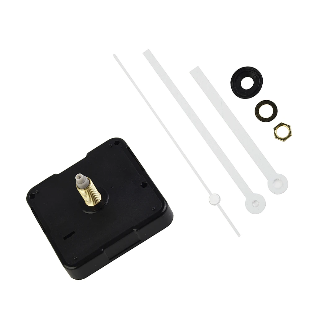 Repair Kits Clock Movement Black Home Repairing Without Battery Clock Replacement Extended Silent Wall Clock For DIY Wall Quartz