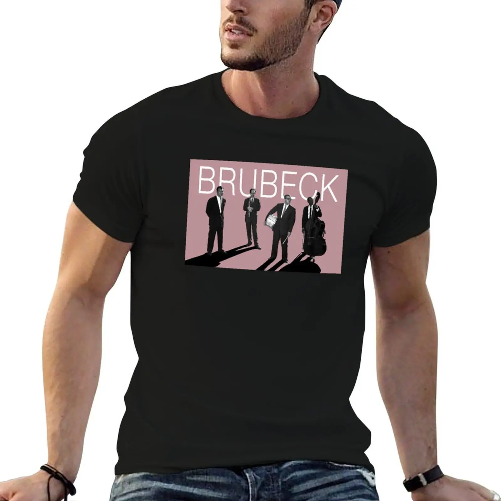 

Dave Brubeck T-Shirt cotton t shirt man man t shirt summer T-Shirt