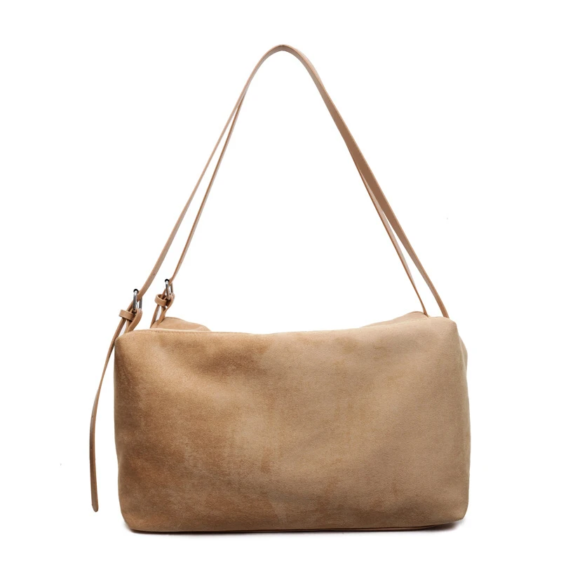 

Casual style frosted tote bag for women2025New winter model large-capacity women's bag for commuting with a relaxed feel, large