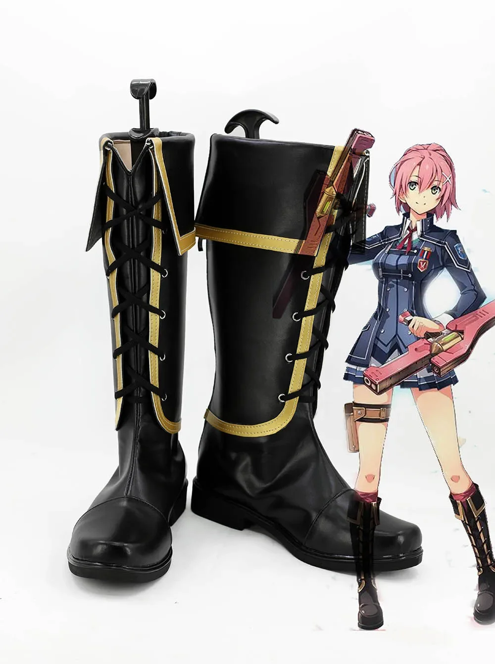 Eiyuu Densetsu Sen no Kiseki 3 The Legend of Heroes: Trails of Cold Steel Cosplay Boots Shoes