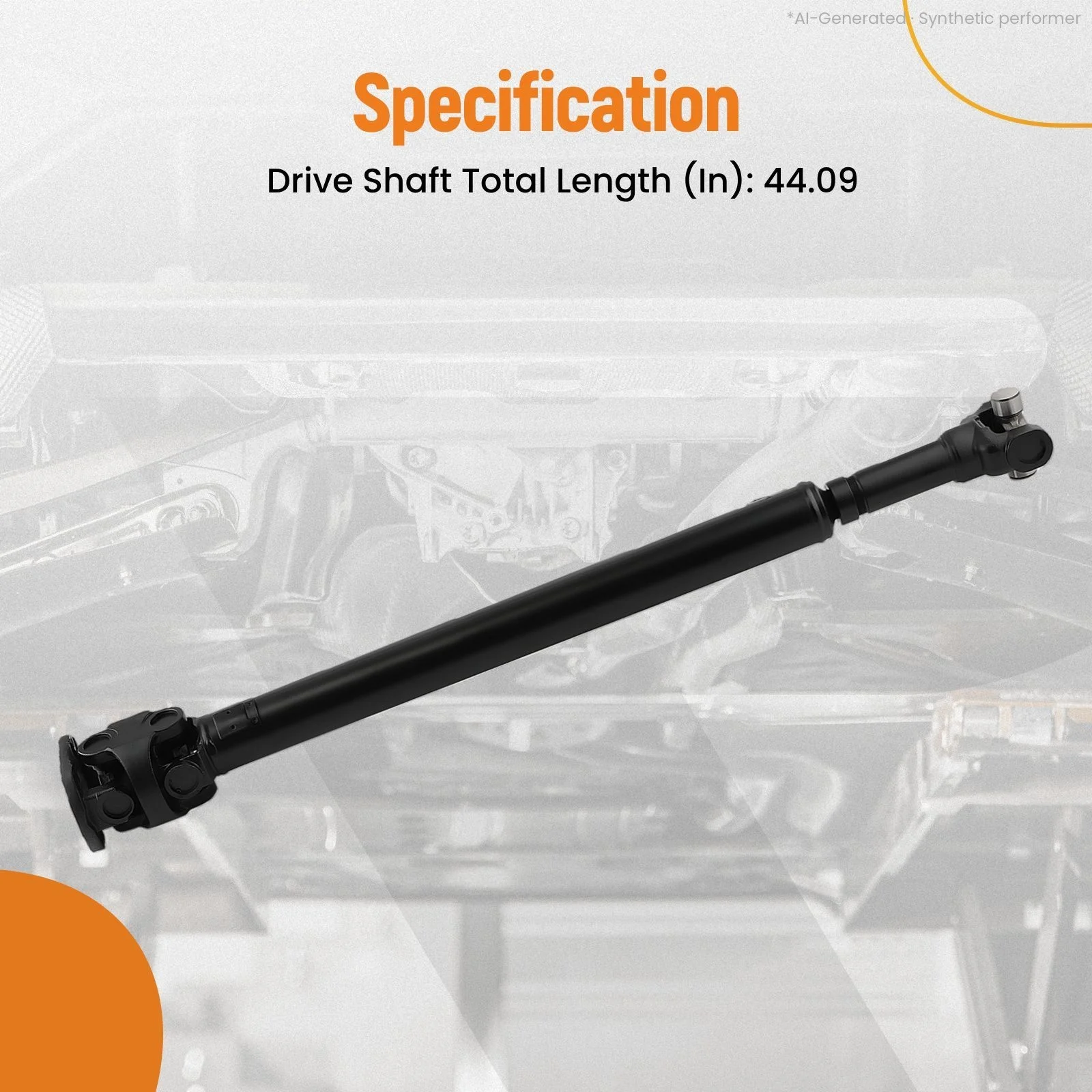 Vordere Antriebswelle Kardanwelle für Ford F250 F350 F450 F550 Super Duty YC3Z4A376RA – Detail 6