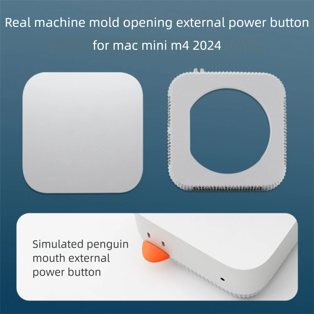 Hot Sale 3D Printing Computer Base Dustproof Heat Dissipation Bracket Cartoon Multi-color Host Accessories for Macmini M4